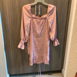 Pink dress